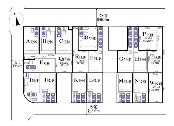 ◎区画図:D号棟