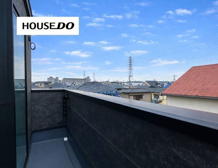 空が広く感じる開放感!気持ちよく過ごせる眺望です