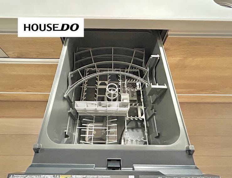 食洗機付で、家事時間を10分短縮できます!