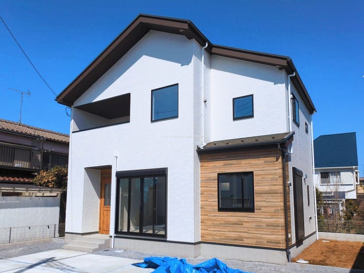 【外観】
◎外観(3/12撮影)
建物完成!ご見学可能です!