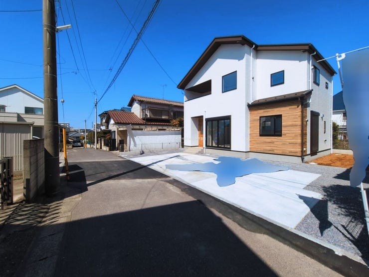 ◎前面道路(3/12撮影)