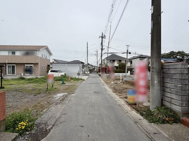 周辺は閑静な住宅街♪