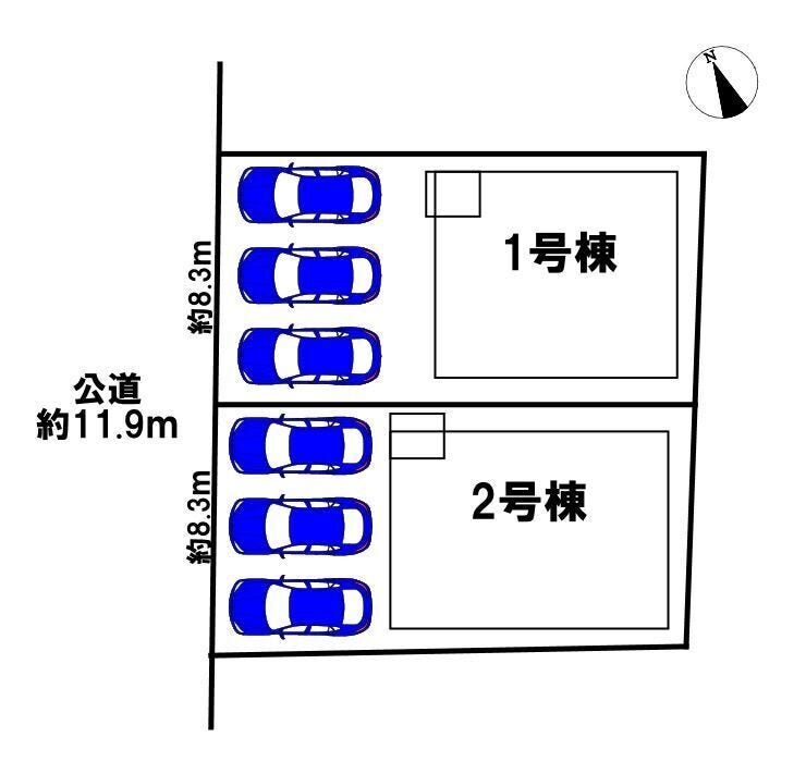 【区画図】
2号棟