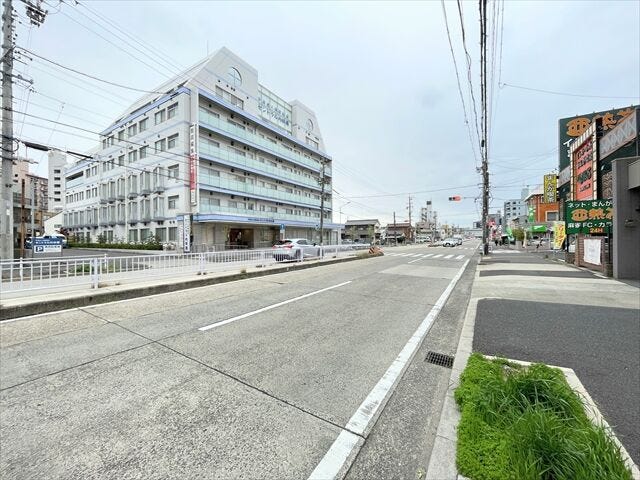 広々としていて、街並みが開放的で圧迫感がありません。