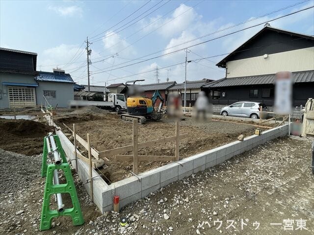 建築はこれからですが、物件周辺を見て回りませんか?建物だけでなく周辺の生活環境も物件購入には大切な要因です。
