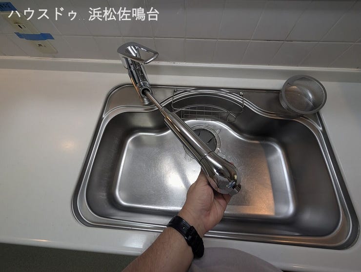 シャワー付水栓
