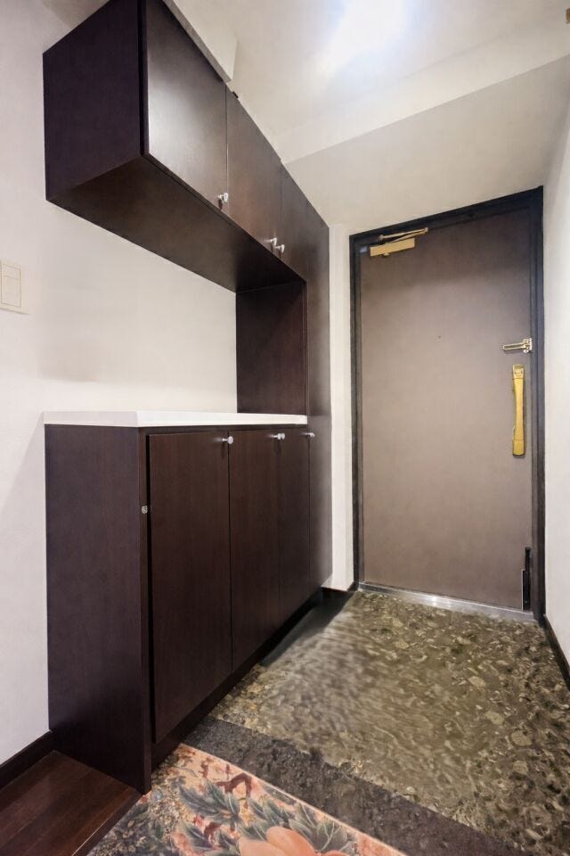 ファミリーでも安心な大容量のシューズBOXです
※AIによる家具消し修正済み