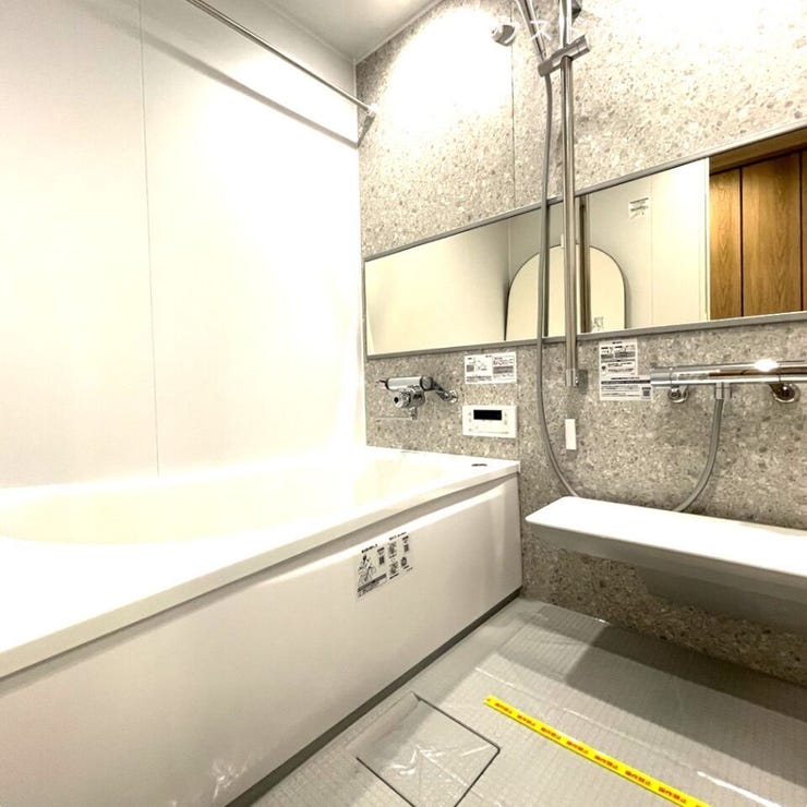 北側の浴室です。こちらも西側の物と設備は変わりありません。