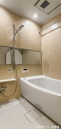 リラックスできる浴室