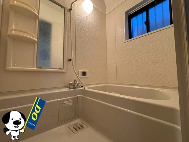 疲れた体を癒すバスタイムは新品の綺麗なお風呂で、ゆったりとお過ごしください。