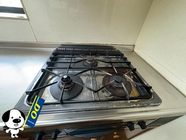 3口コンロで時短調理!