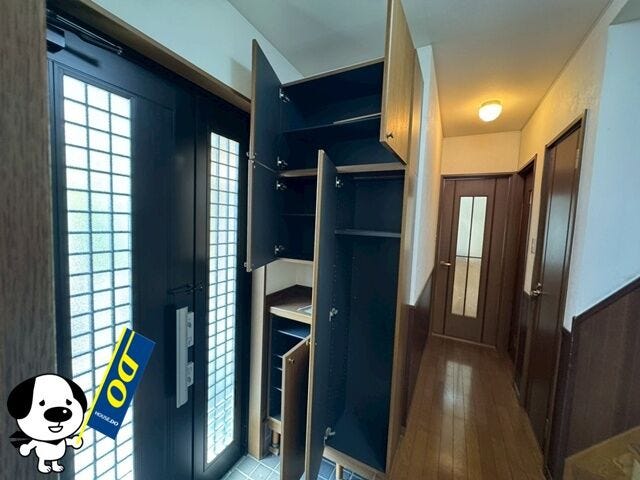 便利な玄関収納設置