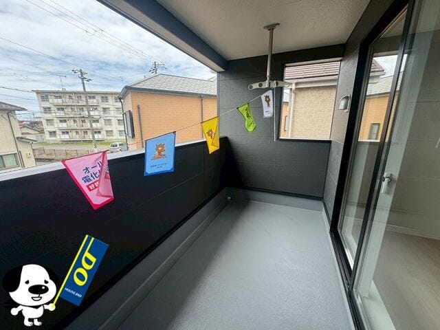 洗濯物も気持ちよく干せますね♪