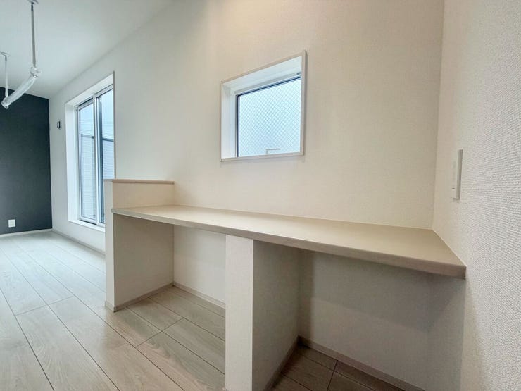 ワークススペース付きが嬉しい♪