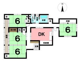 西伯郡南部町落合