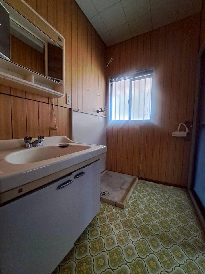 身支度がスムーズにできる独立洗面台