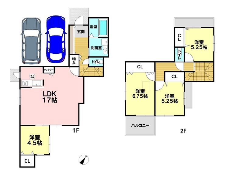 【間取り】
◆◇ーーーーー4LDKーーーーー◇◆