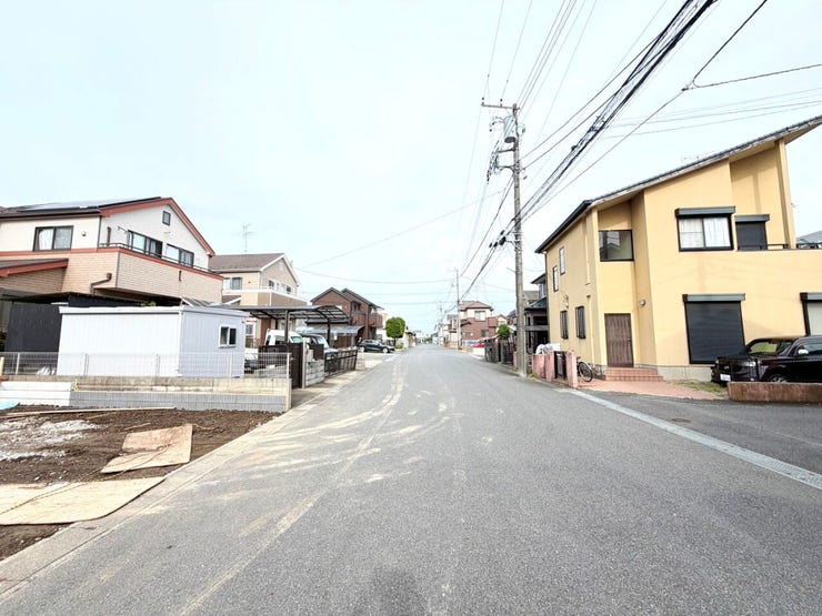 ◎前面道路(4/24撮影)