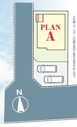 車2台駐車可能♪
