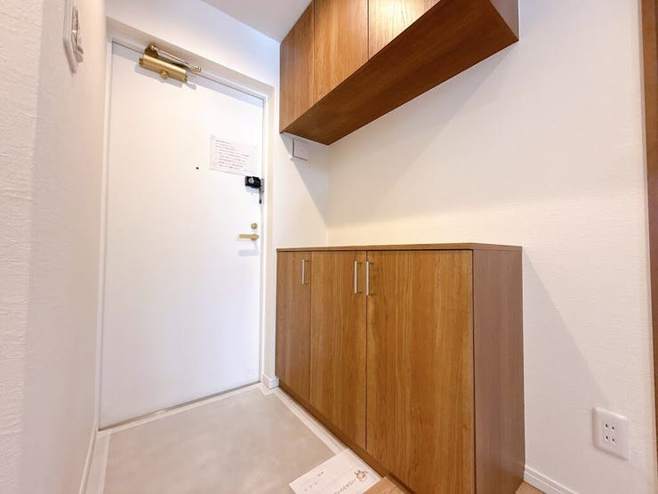 開放感のある広い玄関です。