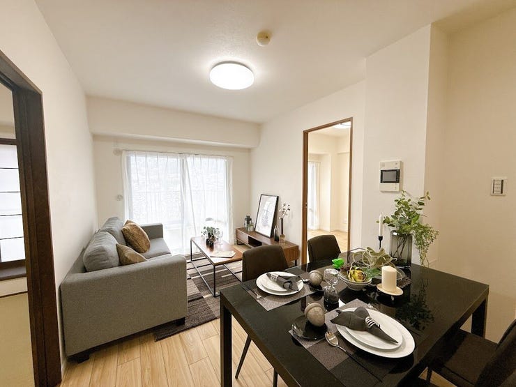 日当り良好のリビング。
明るい空間です◎