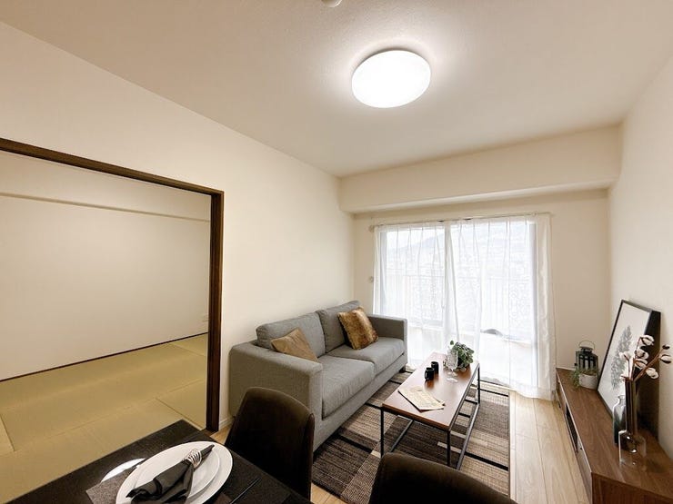 開放感のある広いLDK!
家具やインテリアの配置も楽しめます。