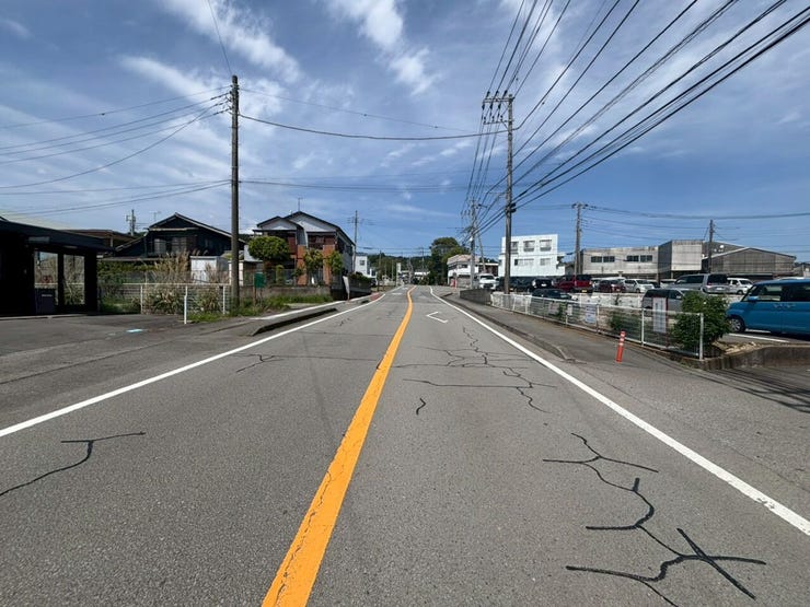 前面道路