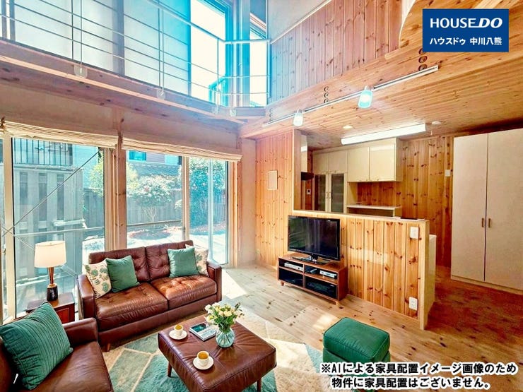 【外観】
※AIによる家具配置イメージ画像のため、物件に家具配置はございません。