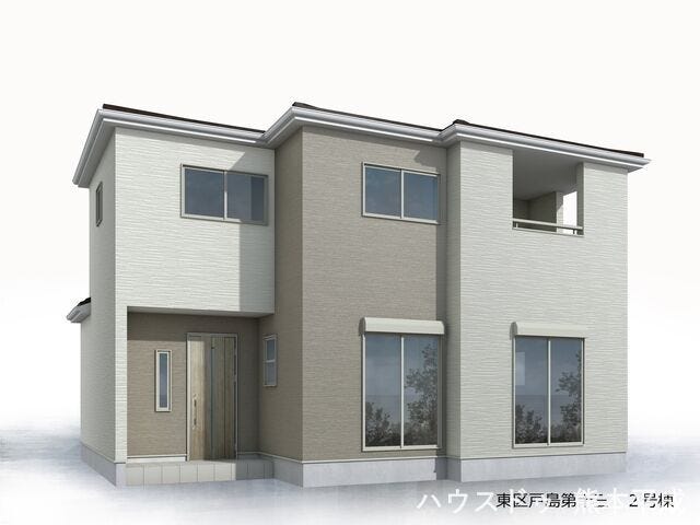 【外観】
明るく素敵な外観の2階建てです