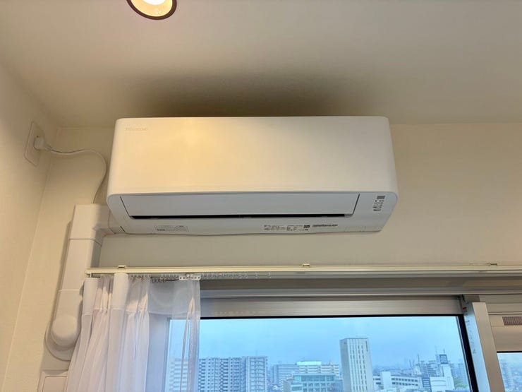 リビングにはエアコン設置済♪