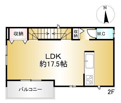 【2F】
■4LDK■土地面積72.68㎡■建物面積102.67㎡