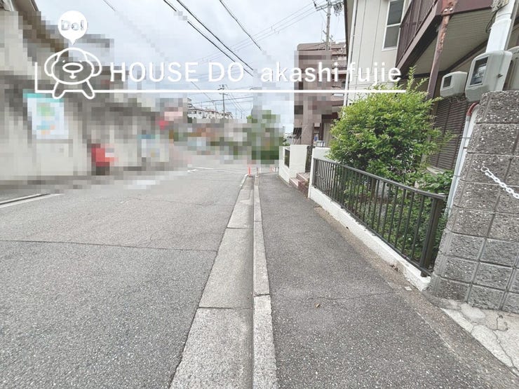 歩道が整備された道路