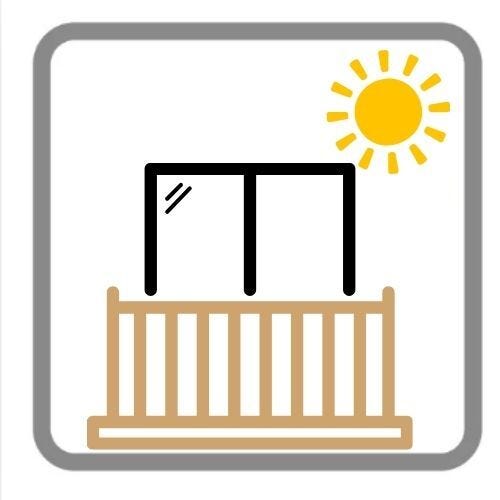 全室2面採光のため、陽当り良好で日中はお部屋の電気をつけずに過ごすこともでき電気代の節約にもなります♪