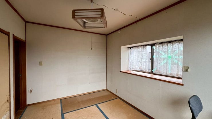 和室を洋室にリフォームします!
※リフォーム前の写真です。