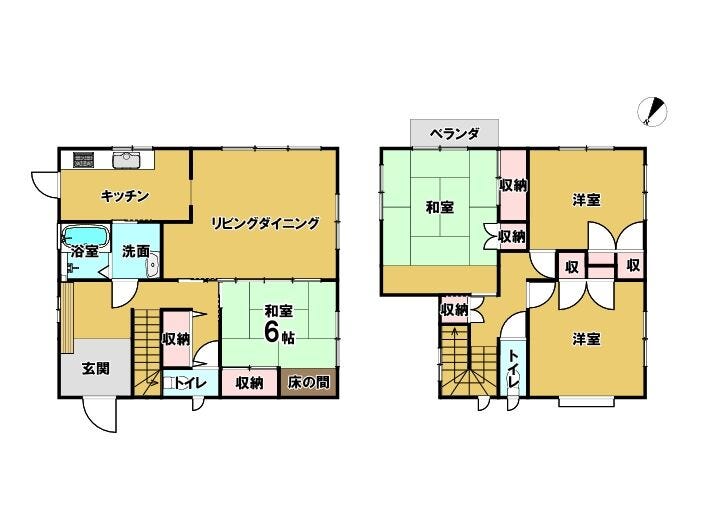 【間取り】
現況を優先します
