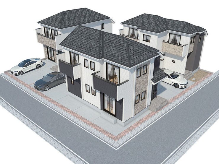 【外観】
◎完成予想図(外観パース)