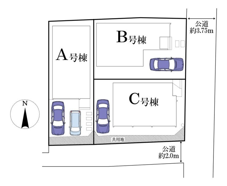 ◎区画図:A号棟
