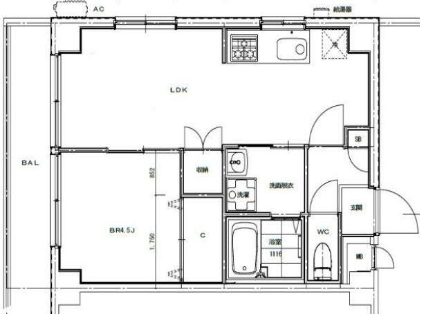 【間取り】
※図面と現況が異なる場合は現況優先致します。