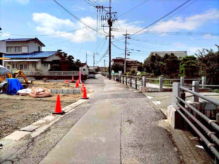 前面道路(南向き)2026年7月19日現在