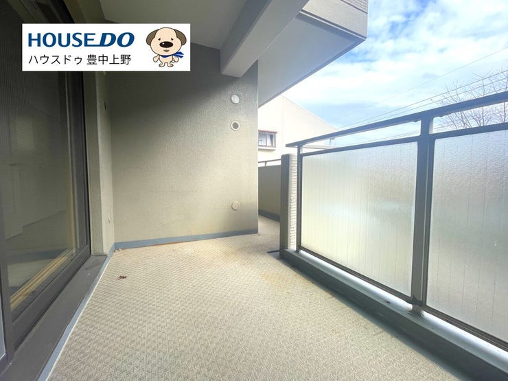 南側バルコニー!