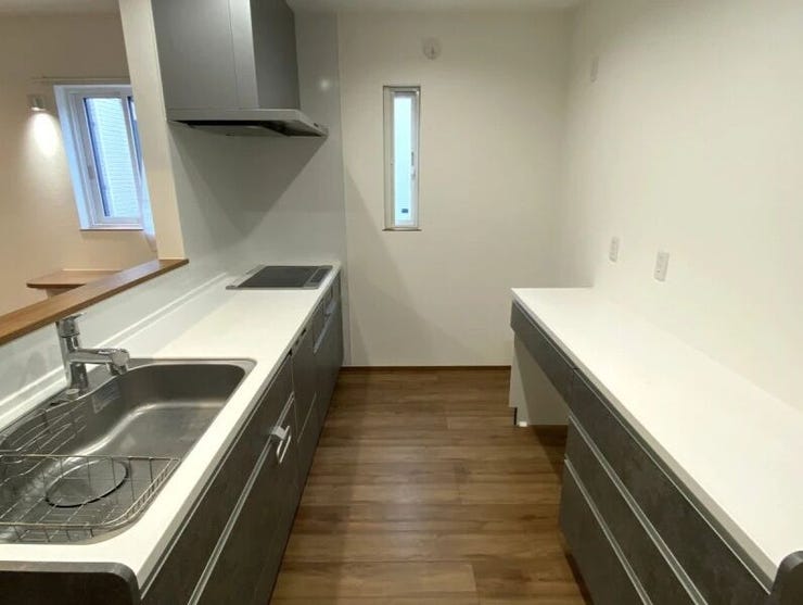 動きやすいちょうどいい通路幅◎