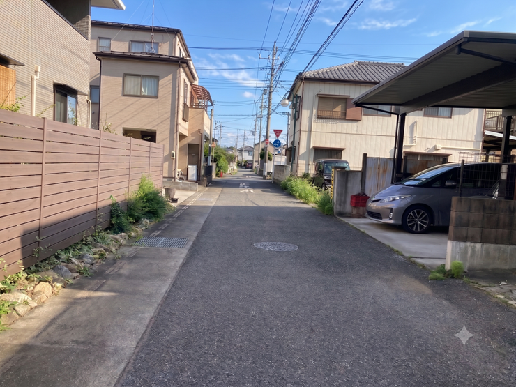 前面道路