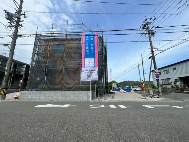 建築中の物件になります。