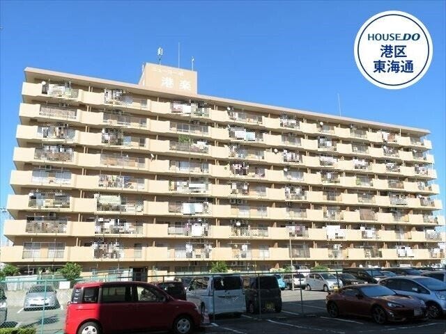 【外観】
名港線「港区役所」駅まで徒歩6分と通勤・通学に便利です。港楽小学校まで徒歩5分とお子様の通学も安心です。