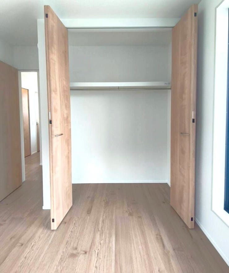 各部屋に収納スペースがある為、物が散らかる心配もありません