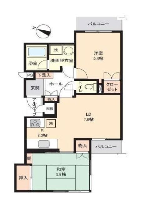 【間取り】
※RF予定のため部屋配置及び仕様が変更される予定です。