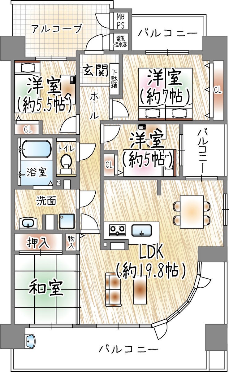 【間取り】