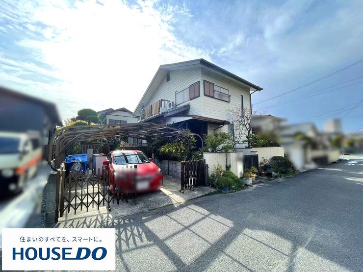 【外観】
※古家付きの売り土地です。