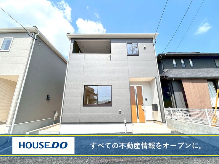 【外観】
LDK18帖♪全室収納♪小倉南区沼緑町新築戸建て◎駐車場◎WIC◎バルコニー◎都市ガス
