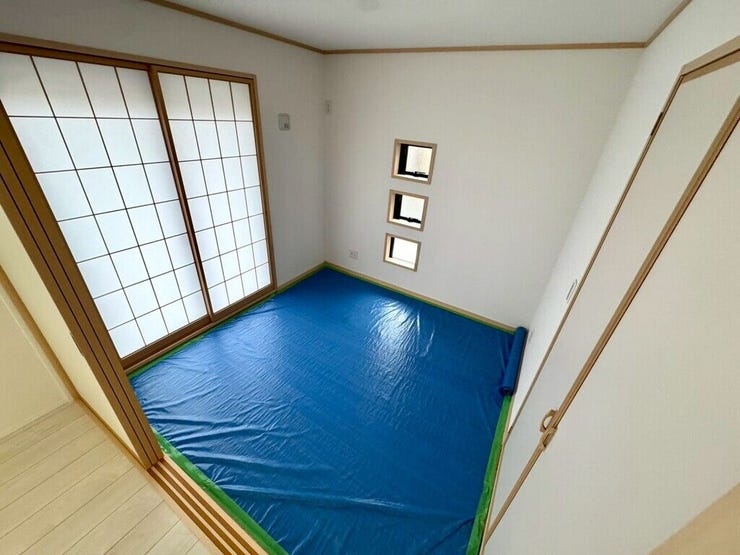 【Japanese Room】心落ち着く和室空間。客間やお子様の遊び場にも活用できます。